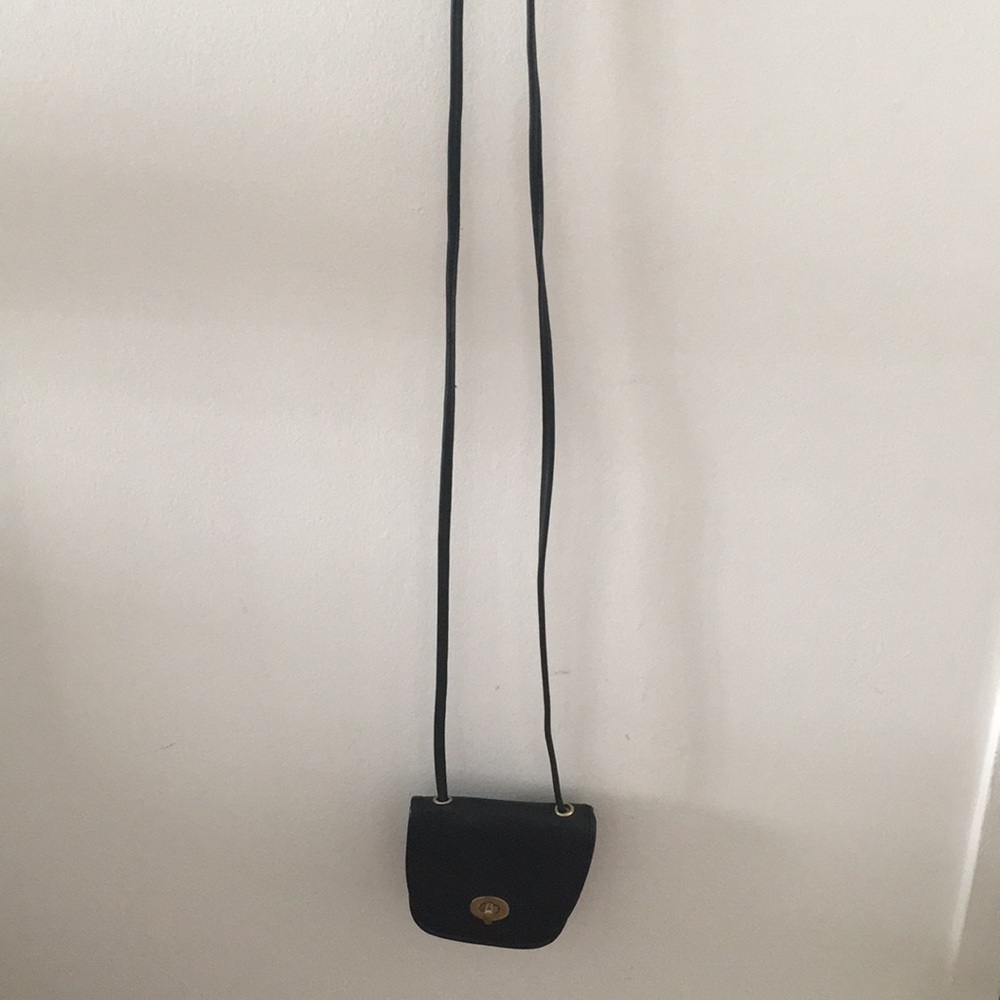 Black coach crossbody